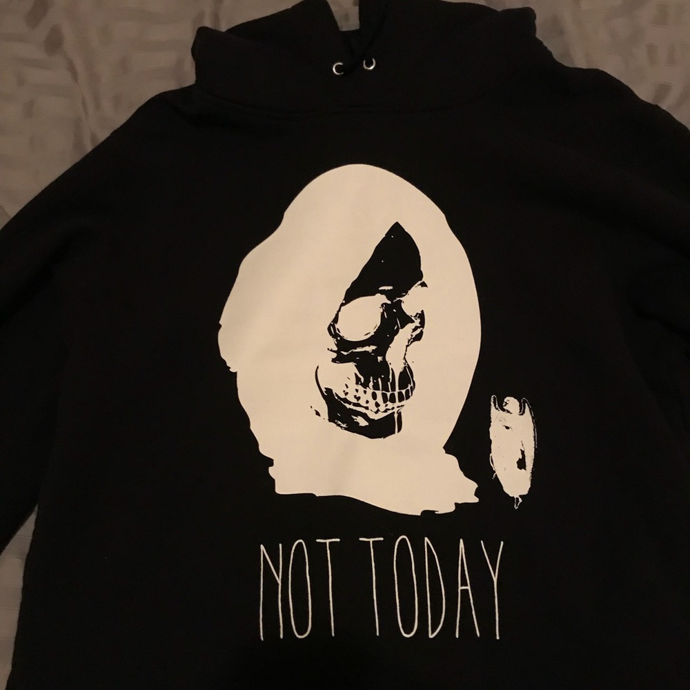 Black undercover hoodie